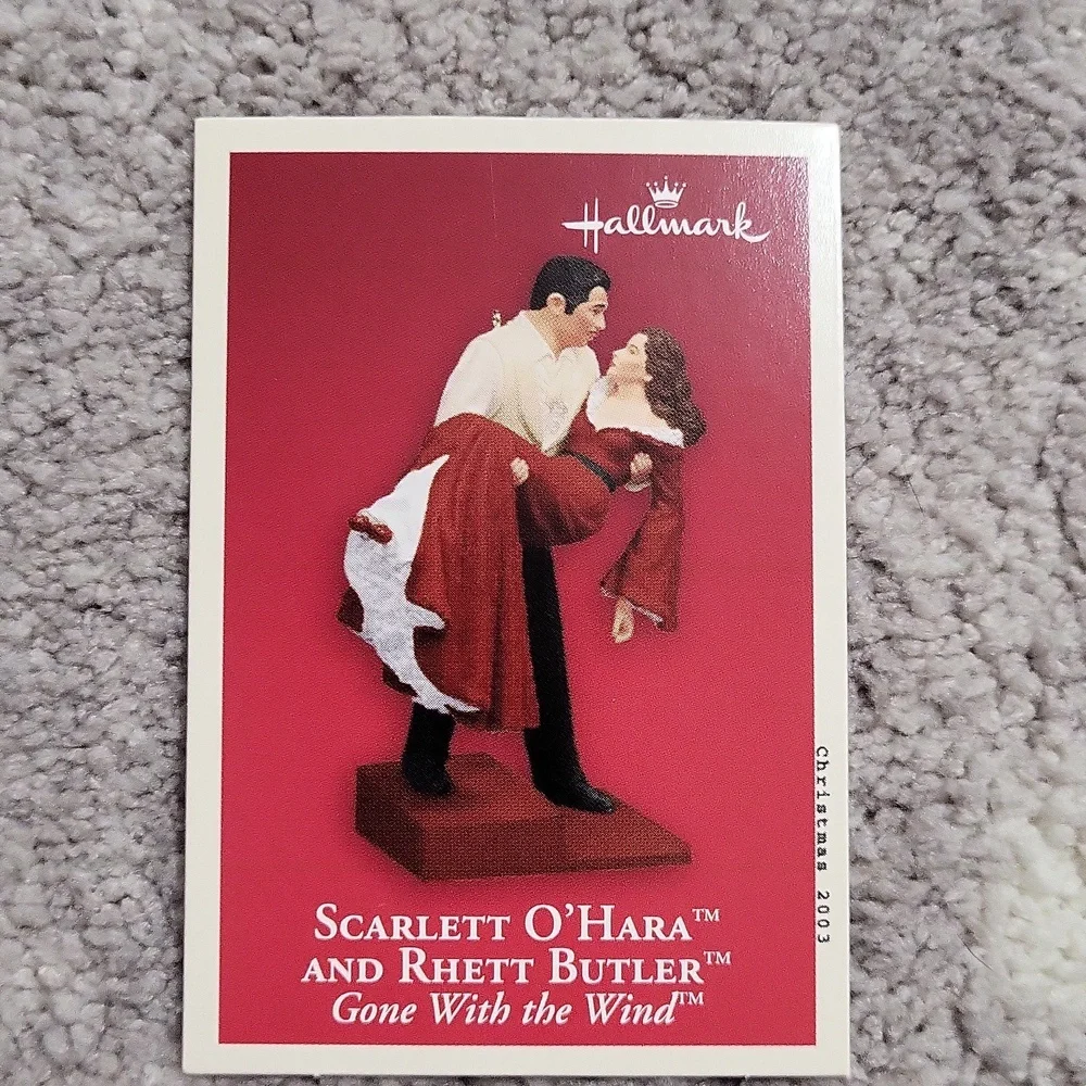 Vintage Hallmark Scarlett O'Hara & Rhett Butler Ornament